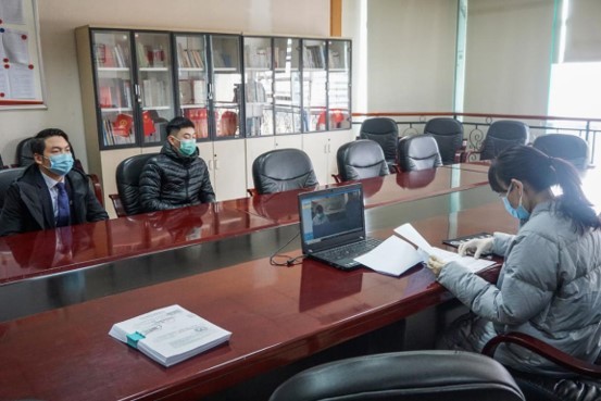遠程視頻辦證 助力高新技術企業(yè)復工復產