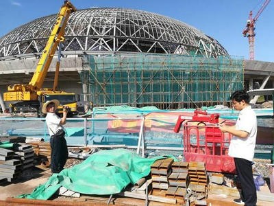烈日下的堅守:淳安公證護航亞運項目建設